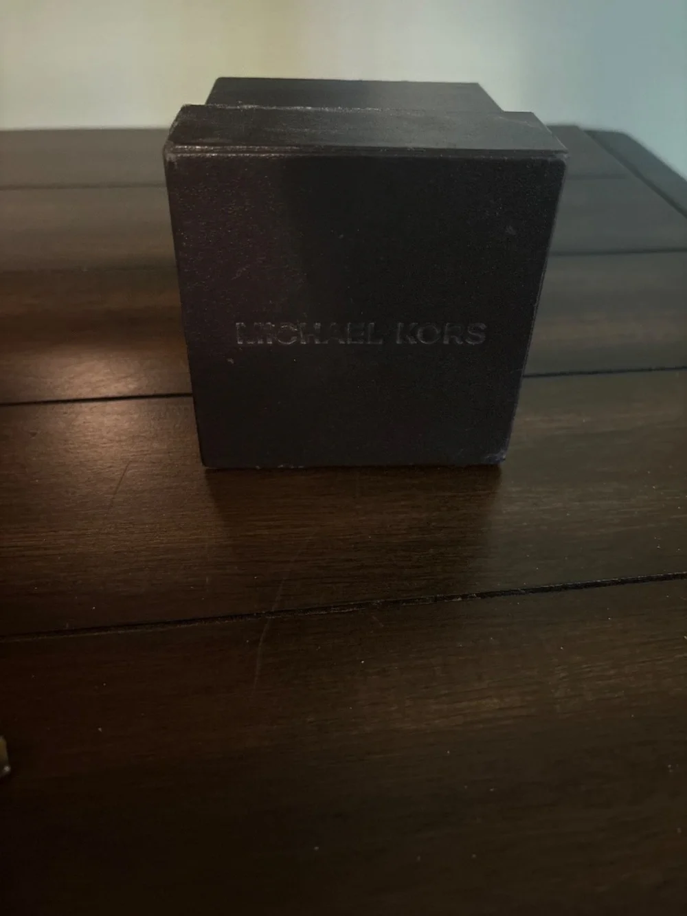 Michael Kors women’s Crystal Face with tortoise band and gold accent on band